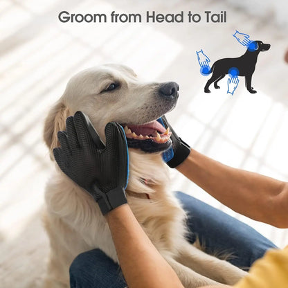 Pet Grooming Gloves - Snibble Pets