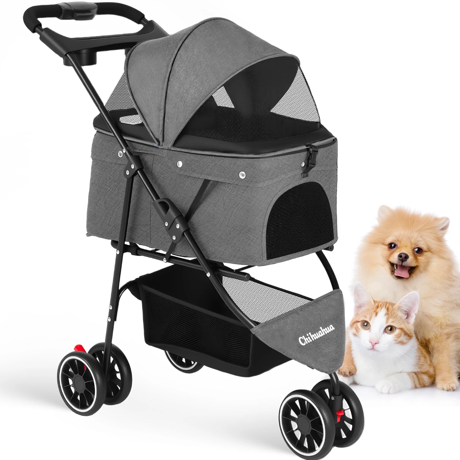 Portable Pet Travel Stroller - Snibble Pets