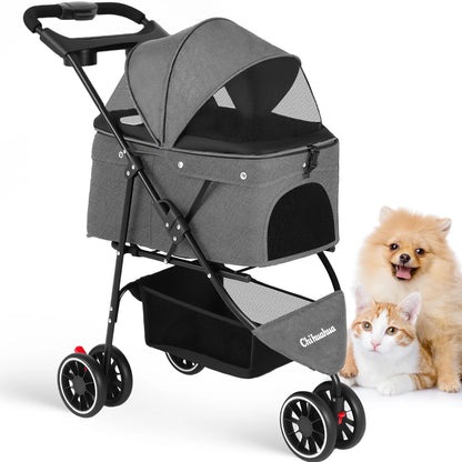 Portable Pet Travel Stroller - Snibble Pets