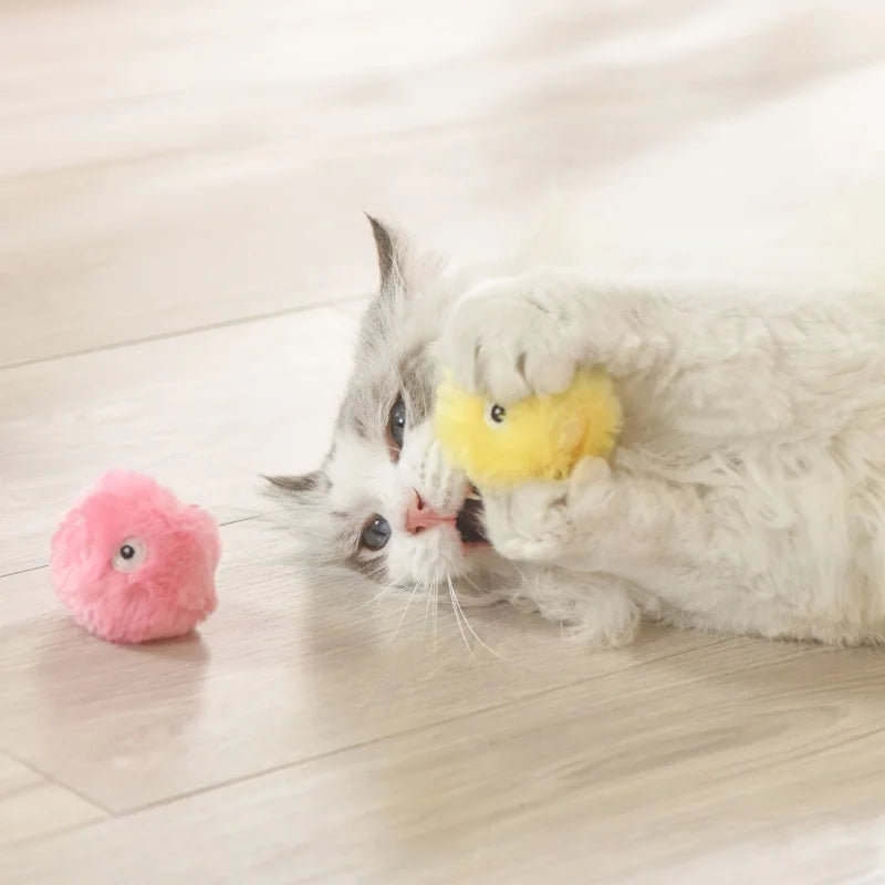 Smart Plush Cat Ball - Snibble Pets