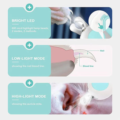 LED Pet Nail Clipper - Snibble Pets