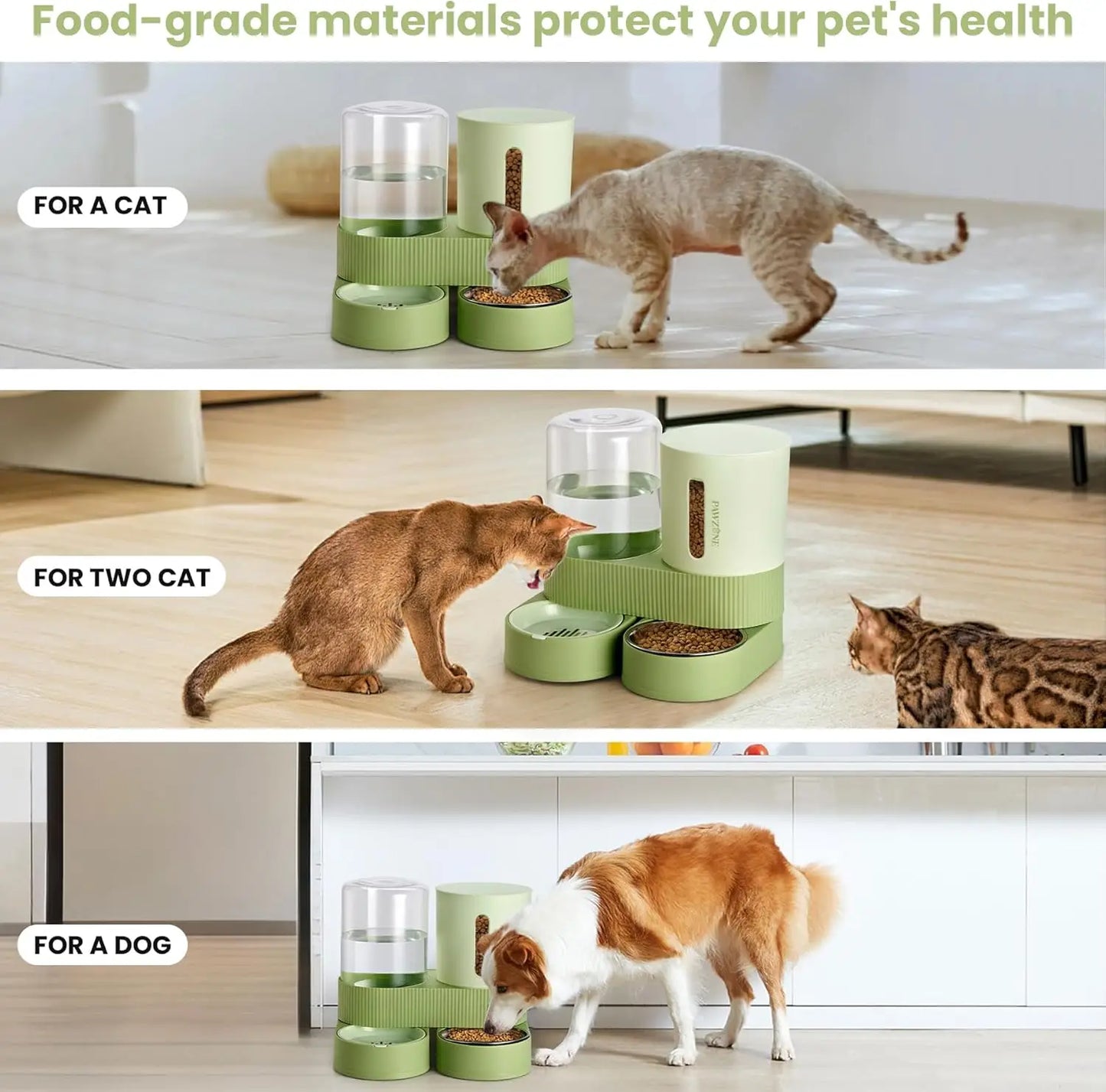 Automatic Pet Feeder Set - Snibble Pets