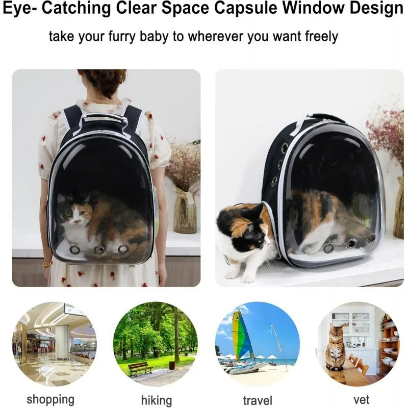Expandable Cat Backpack Carrier - Snibble Pets