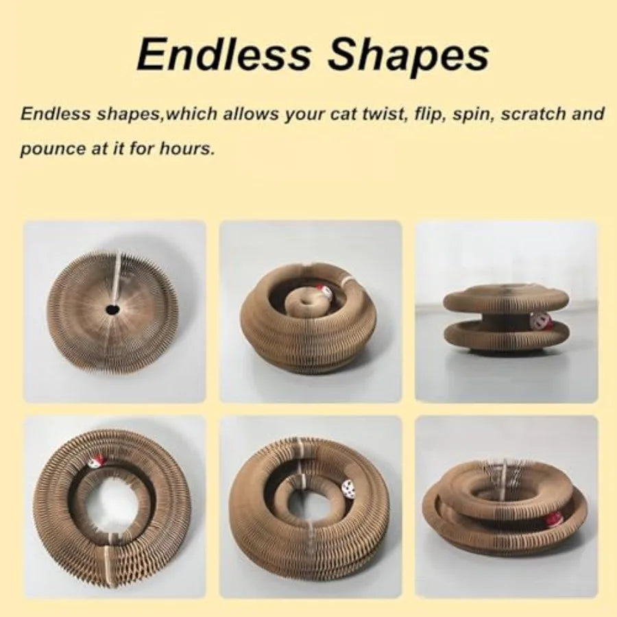 Foldable Cat Tunnel Toy - Snibble Pets