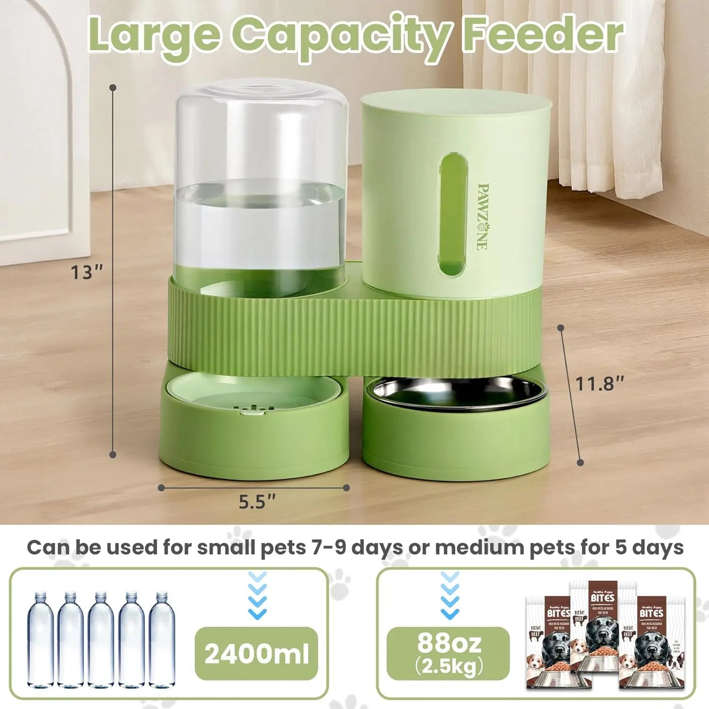 Automatic Pet Feeder Set - Snibble Pets