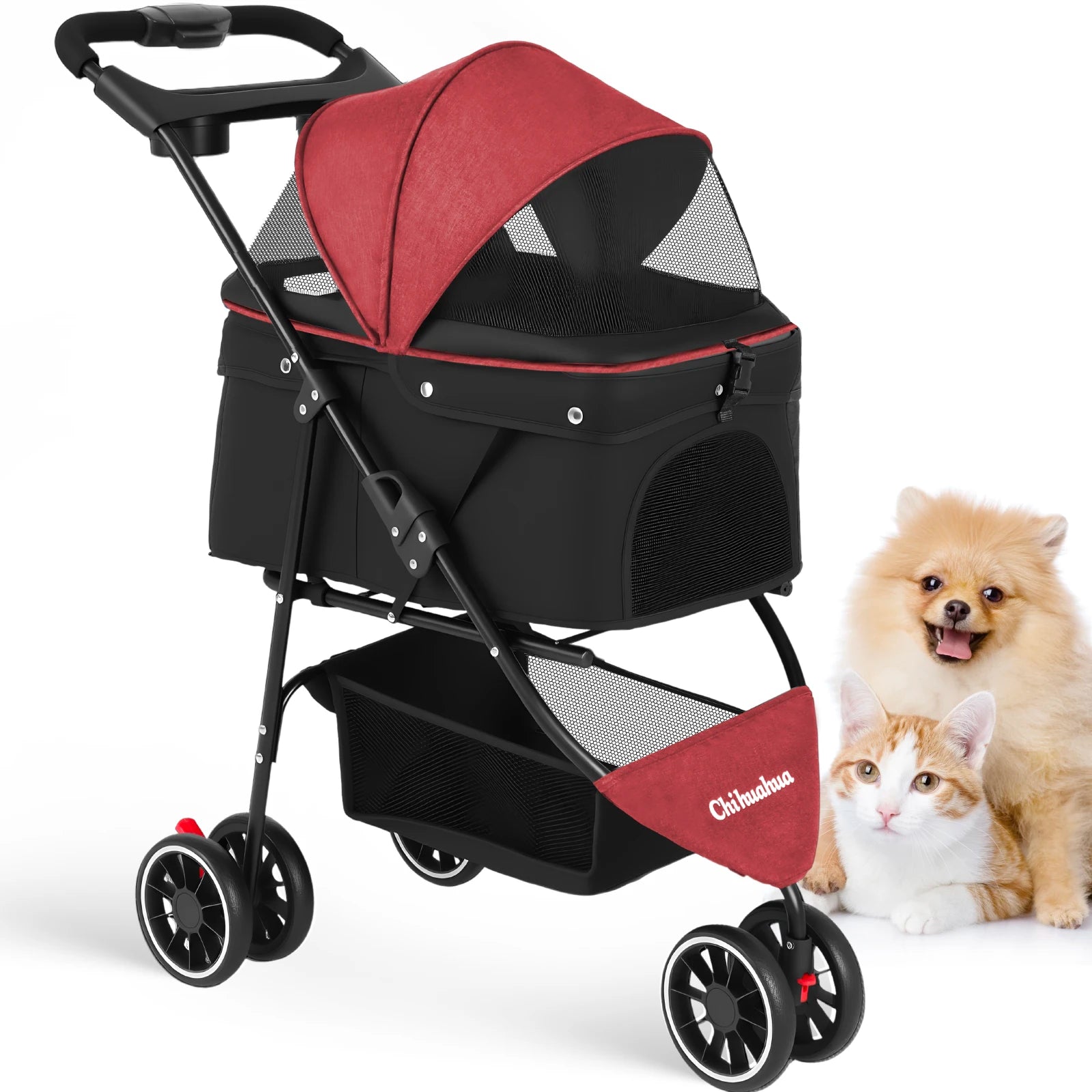 Portable Pet Travel Stroller - Snibble Pets