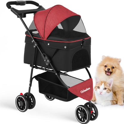 Portable Pet Travel Stroller - Snibble Pets