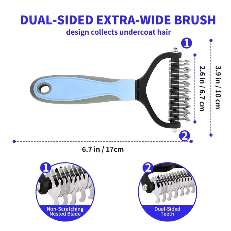 Professional Deshedding Brush - Snibble Pets