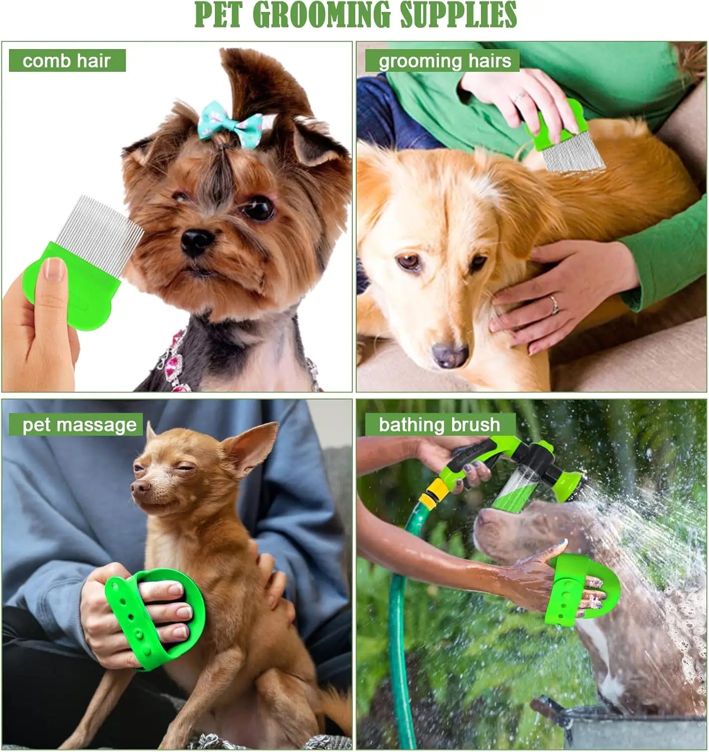 Dog Wash Massage Sprayer - Snibble Pets