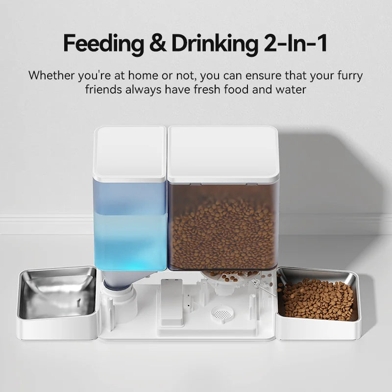 Automatic Pet Feeder Fountain - Snibble Pets