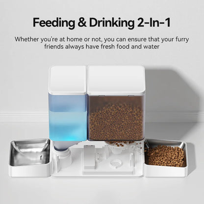 Automatic Pet Feeder Fountain - Snibble Pets