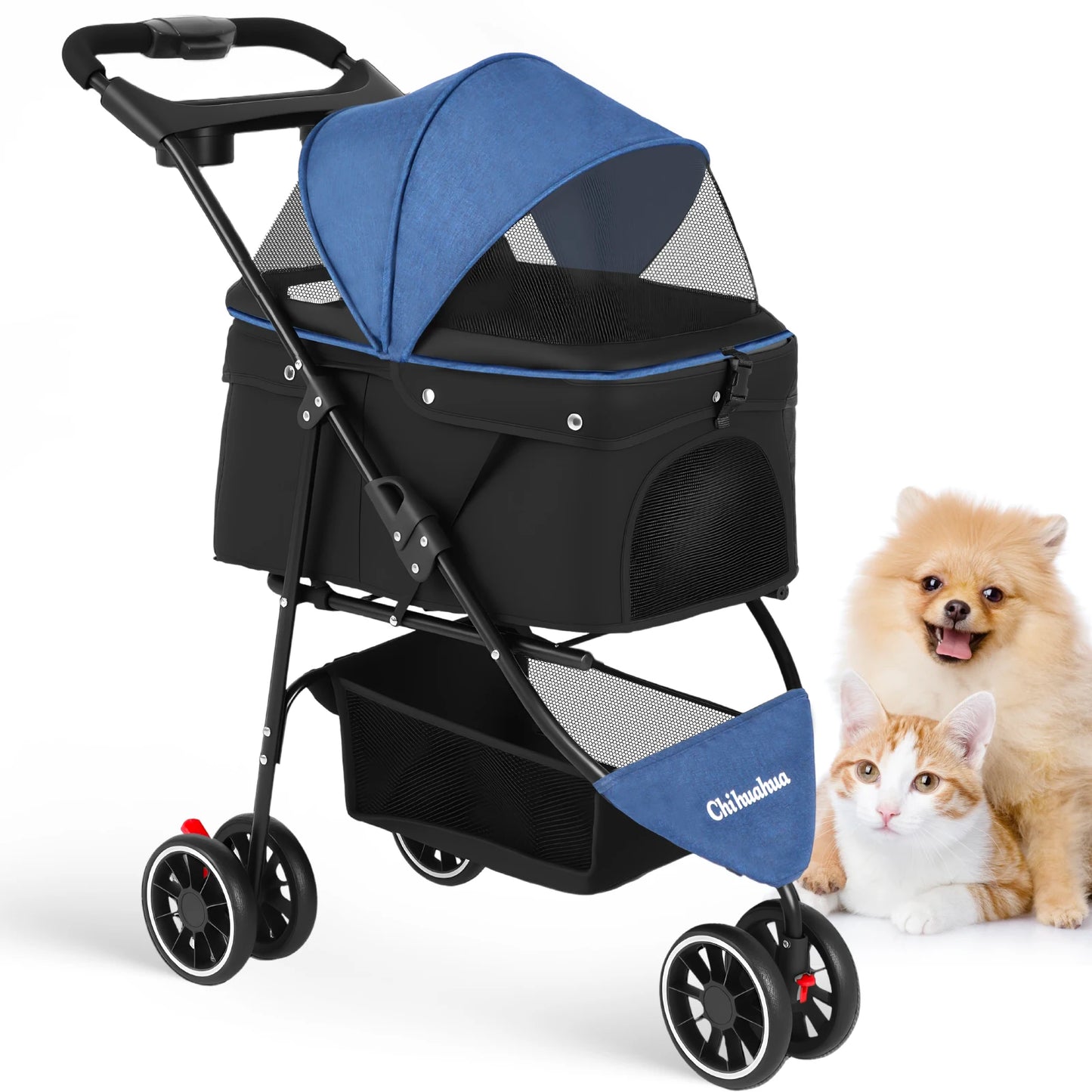 Portable Pet Travel Stroller - Snibble Pets