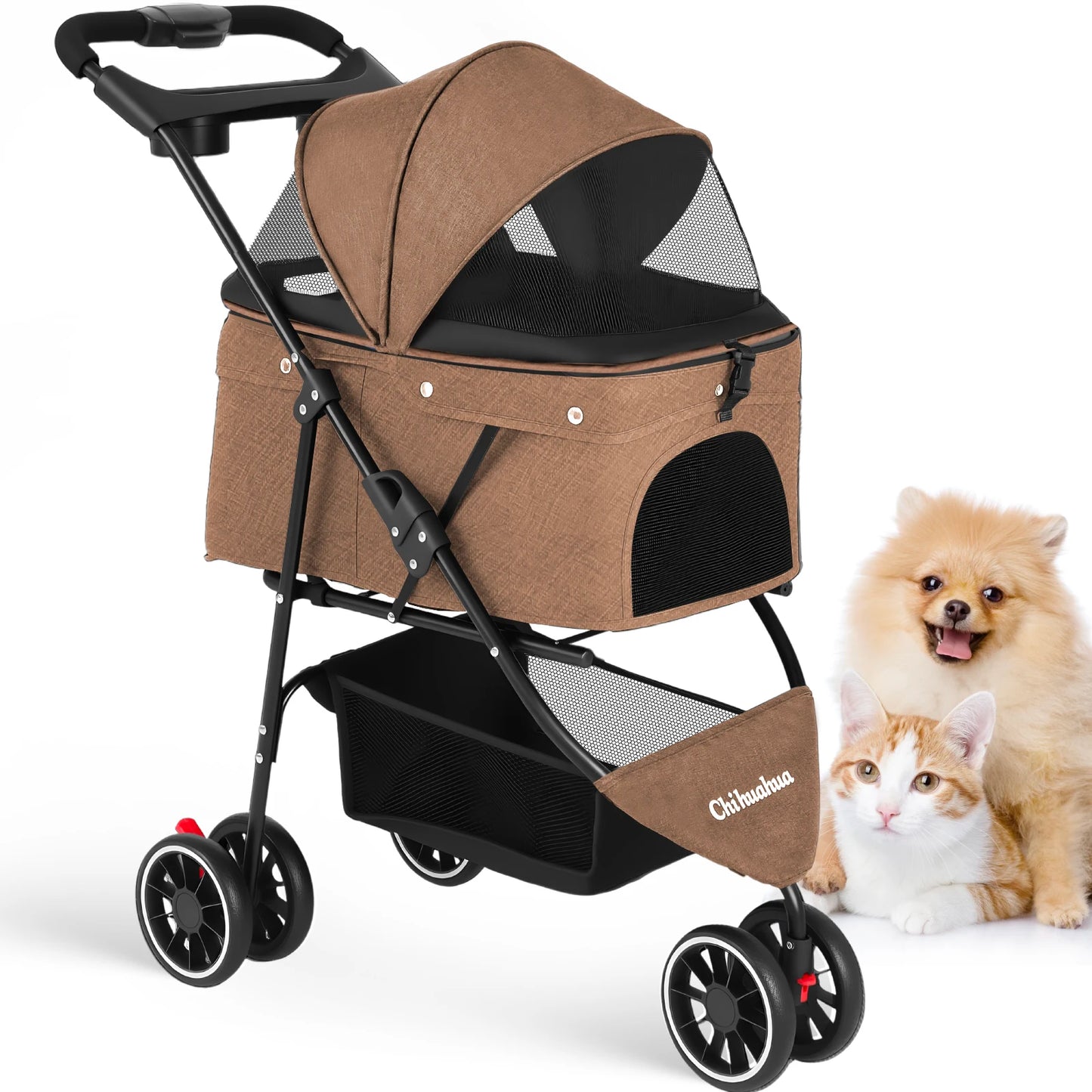 Portable Pet Travel Stroller - Snibble Pets
