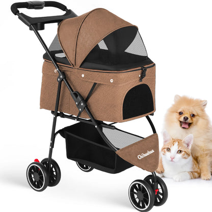 Portable Pet Travel Stroller - Snibble Pets