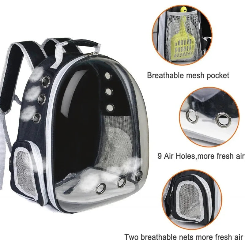 Expandable Cat Backpack Carrier - Snibble Pets