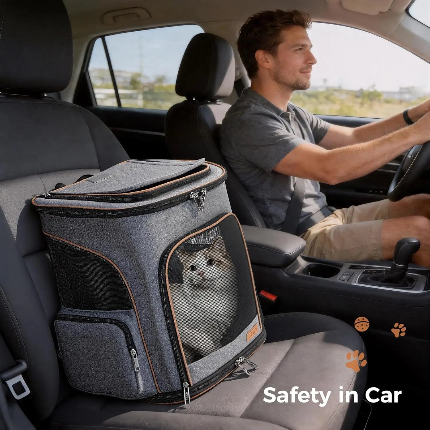 Expandable Pet Backpack Carrier - Snibble Pets