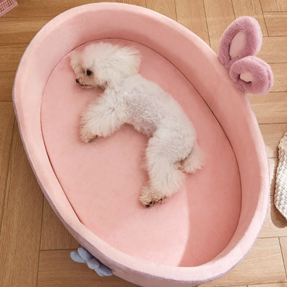Soft Washable Dog Bed - Snibble Pets