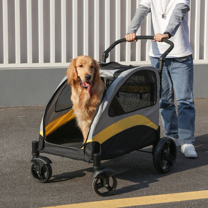 Foldable Dog Stroller Carrier - Snibble Pets