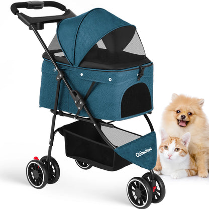 Portable Pet Travel Stroller - Snibble Pets