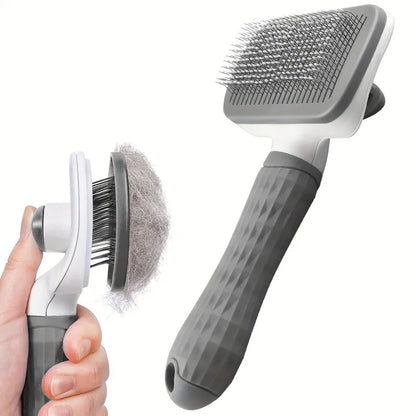 Self-Cleaning Grooming Brush - Snibble Pets
