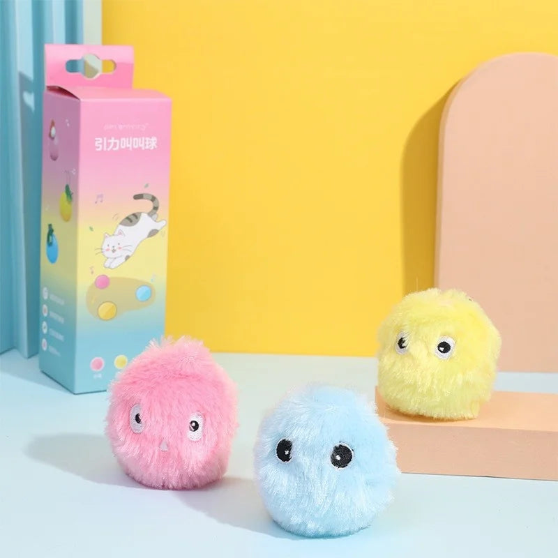 Smart Plush Cat Ball - Snibble Pets