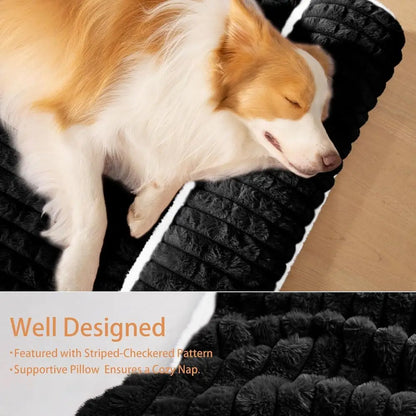 Orthopedic Comfort Dog Bed Pillow - Snibble Pets