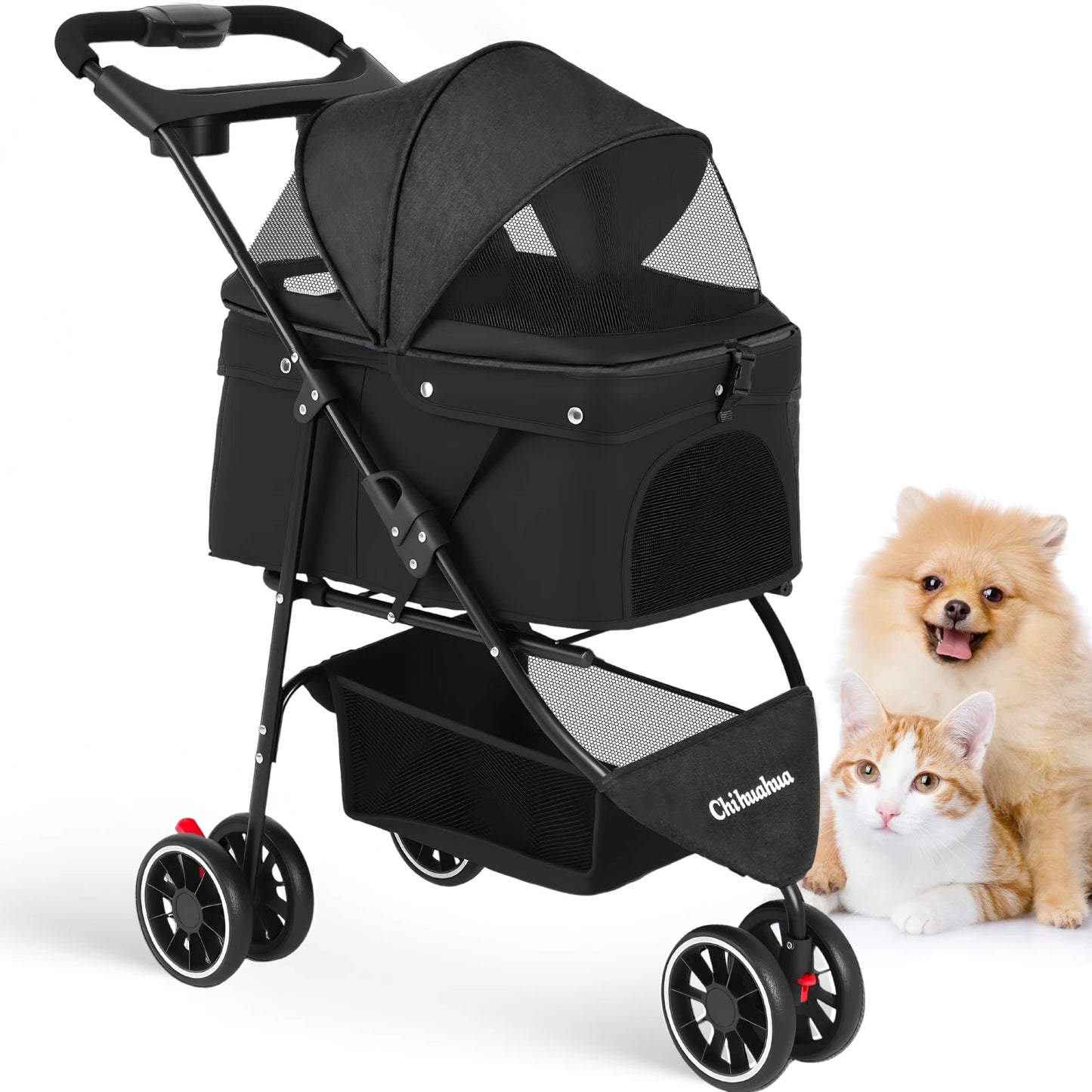 Portable Pet Travel Stroller - Snibble Pets