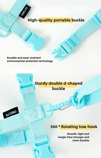 Reflective Dog Harness Set - Snibble Pets