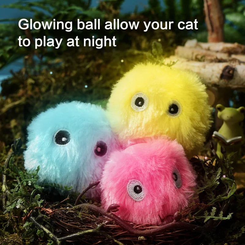 Smart Plush Cat Ball - Snibble Pets