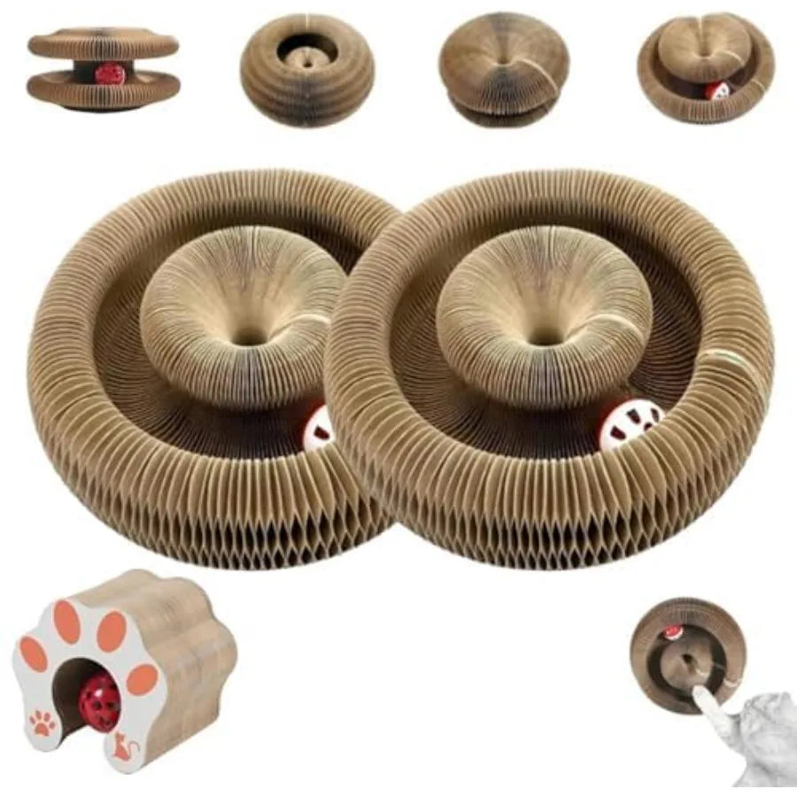 Foldable Cat Tunnel Toy - Snibble Pets