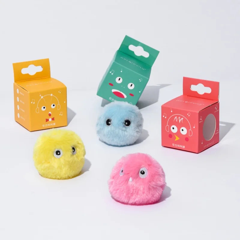Smart Plush Cat Ball - Snibble Pets