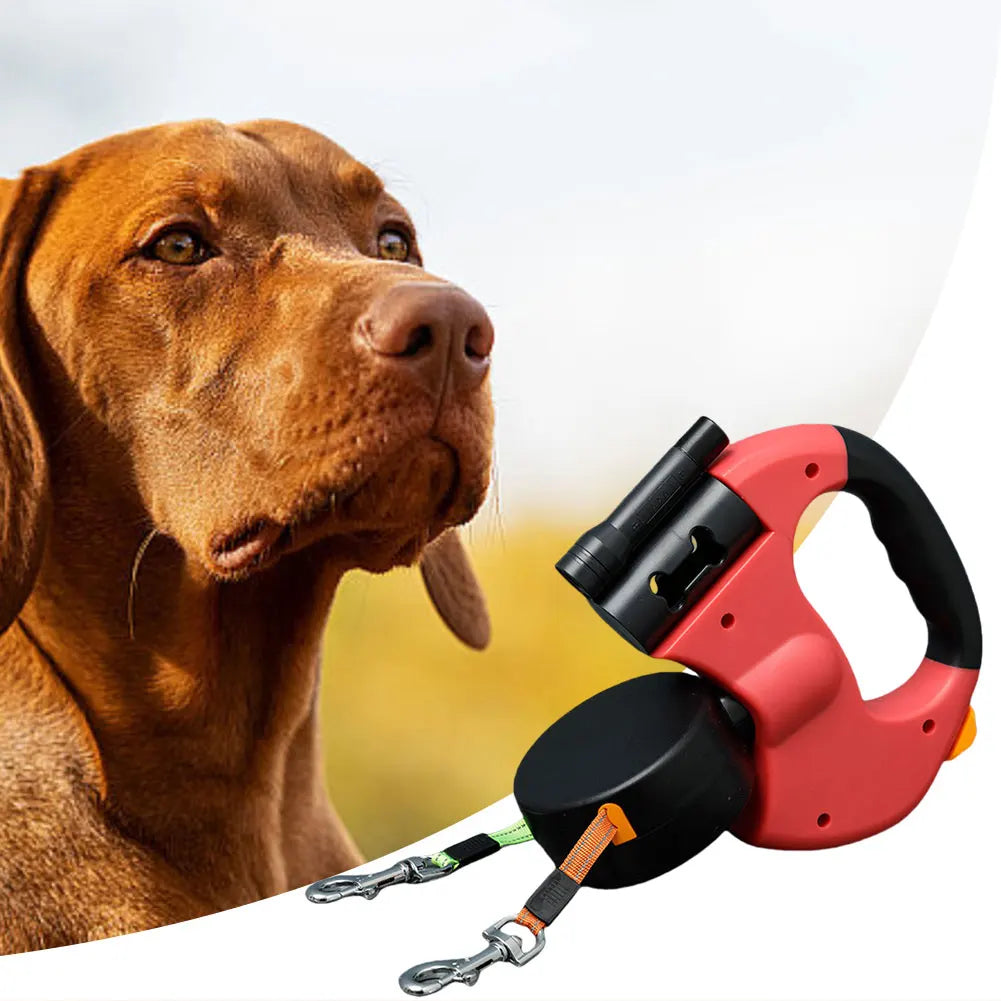 LED Double Dog Leash - Snibble Pets