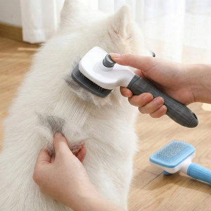 Self-Cleaning Grooming Brush - Snibble Pets
