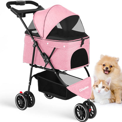 Portable Pet Travel Stroller - Snibble Pets