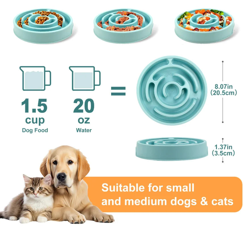 Slow Feeder Dog Bowl - Snibble Pets