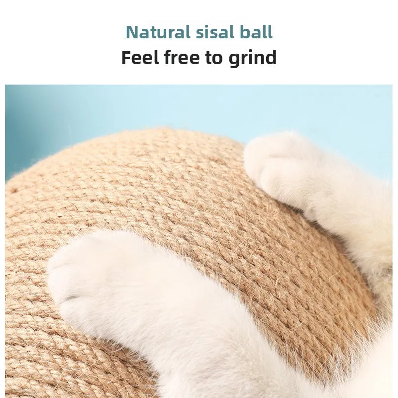 Wooden Rabbit Jute Scratcher - Snibble Pets