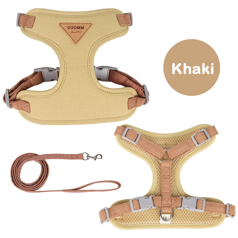 Breathable Puppy Harness Set - Snibble Pets