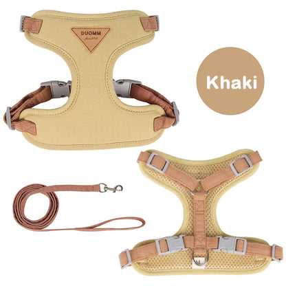 Breathable Puppy Harness Set - Snibble Pets